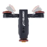 YELANGU L4X Camera Wheel Dolly II Electric Track Slider 3-Wheel Video Pulley Rolling Dolly Car with Remote Control for DSLR / Home DV Cameras, GoPro, Smartphones, Load: 3kg - Image 9