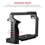 YELANGU C22 YLG0334B Video Camera Cage Stabilizer with Handle for Canon EOS R5/R6 - Image 11