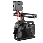 YELANGU C22 YLG0334B Video Camera Cage Stabilizer with Handle for Canon EOS R5/R6 - Image 4