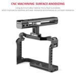 YELANGU C22 YLG0334B Video Camera Cage Stabilizer with Handle for Canon EOS R5/R6 - Image 7