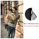 CADEN D11 Waterproof Crossbody Shoulder SLR Camera Bag, Size: 20.5 x 16 x 27cm - Image 6