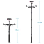 YELANGU S300 4 in 1 Multifunctional Rig + Dual Handheld Shoulder Rig + Monopod + Stabilizer for Cameras / SLR Cameras, Height Range: 63cm-170cm - Image 7