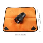 Hundred-folding Cloth Photography Camera SLR Liner Lens Bag Thickening Wrapped Cloth Plus Velvet, Size: 40x40cm - Image 6