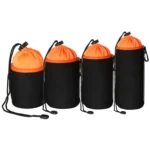 4 in 1 SLR Camera Lens Bag Micro Single Lens Bag Lens Inner Bile Bag Waterproof Protective Case Plus Velvet Thickening - Image 2