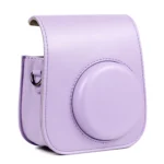 Leather Case Full Body Camera Bag with Shoulder Strap for FUJIFILM Instax mini 11 - Image 5