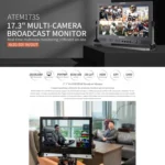 SEETEC ATEM173S 17.3 inch 3G-SDI HDMI Full HD 1920x1080 Multi-camera Broadcast Monitor - Image 4
