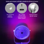 LUXCEO Mood2 RGB Atmosphere Fill Light Desktop Rhythm Pickup Lamp with Remote Control - Image 4