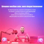 LUXCEO Mood2 RGB Atmosphere Fill Light Desktop Rhythm Pickup Lamp with Remote Control - Image 5