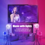 LUXCEO Mood2 RGB Atmosphere Fill Light Desktop Rhythm Pickup Lamp with Remote Control - Image 6