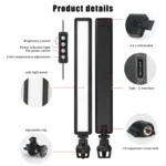 LUXCeO WS66 USB LED Live Video Light 2500K-9000K Bi-color Laptop Conference Fill Light - Image 3