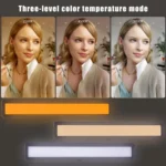 LUXCeO WS66 USB LED Live Video Light 2500K-9000K Bi-color Laptop Conference Fill Light - Image 5