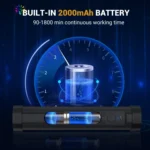 LUXCeO P100 RGB Photo Video Light Stick Handheld Fill Light with Remote Control & Grid Softbox - Image 5