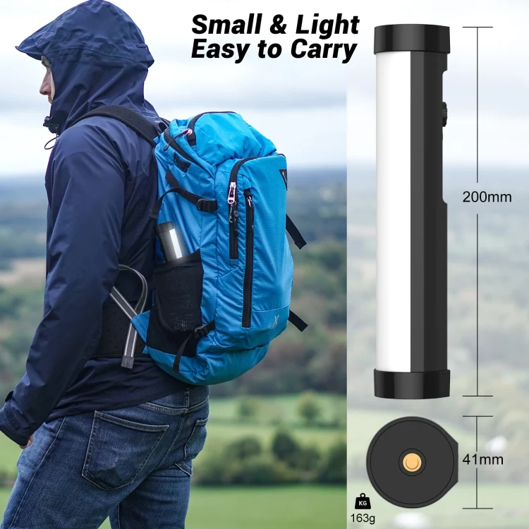 DCA1855_7.webp LUXCeO P100 RGB Photo Video Light Stick Handheld Fill Light with Remote Control & Grid Softbox - Image 8