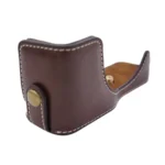 1/4 inch Thread PU Leather Camera Half Case Base for Canon EOS M100 - Image 5