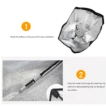 Godox 60 x 60cm Rectangle Softbox Photo Studio Bowens Mount Diffuser for Speedlite - Image 6