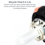 Godox QT1200IIM 1200Ws 1/8000s High Speed Strobe Studio Flash Light - Image 5