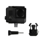 For GoPro HERO4 ABS Skeleton Housing Protective Case Cover with Buckle Basic Mount & Lead Screw - Image 7