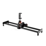 YELANGU L60E 60cm Slide Rail Track + L4 3-Wheel Video Dolly with Phone Clamp & Ballhead - Image 2