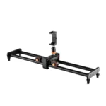 YELANGU L60E 60cm Slide Rail Track + L4 3-Wheel Video Dolly with PC142 Phone Clamp & Ballhead - Image 2
