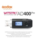 Godox  AD400 Pro WITSTRO 400Ws All-in-One Outdoor Flash 2.4GHz Speedlite Light - Image 4