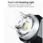 Godox  AD400 Pro WITSTRO 400Ws All-in-One Outdoor Flash 2.4GHz Speedlite Light - Image 7