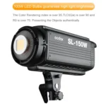Godox SL150W 150W 5600K Daylight-balanced LED Light Studio Continuous Photo Video Light - Image 6