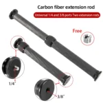 BEXIN P332C 237mm-396mm Tripod Extension Pole Carbon Fiber Center Column Tripod Extender - Image 3