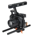 YELANGU YLG0904A Handle Video Camera Cage Stabilizer for Panasonic Lumix DMC-GH4 / Sony A7 & A7S & A7R & A7RII & A7SII - Image 2