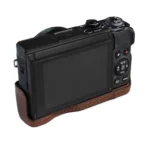 1/4 inch Thread PU Leather Camera Half Case Base for Canon G7 X Mark III / G7 X3 - Image 2