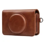 For Kodak Mini Shot2 Retro / C210R instax Full Body Camera PU Leather Case Bag with Strap - Image 3