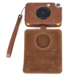 For Kodak PRINTOMATIC Full Body Camera PU Leather Case Bag with Strap - Image 5