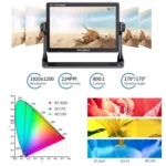 FEELWORLD LUT11S 10.1 inch Ultra High Bright 2000nit Touch Screen DSLR Camera Field Monitor, 3G-SDI 4K HDMI Input Output 1920 x 1200 IPS Panel - Image 6