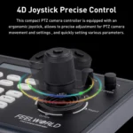 FEELWORLD KBC10 PTZ Camera Controller with Joystick and Keyboard Control ,Support PoE - Image 5