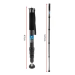 BEXIN P335C Camera Carbon Fiber Monopod Travel Live Selfie Bracket Holder - Image 2