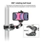 BEXIN WN-40 C-Type Universal Desk Magic Mount Claws Clip - Image 4