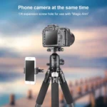 BEXIN RC294 Portable Collapsible Carbon Fiber Camera Tripod - Image 8