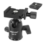 BEIXIN QB-30  360 Degree Rotation Panorama Metal Ball Head with Quick Release Plate - Image 2