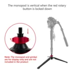 BEXIN ST-3 Three Feet Monopod Stand Base Mini Desktop Tripod - Image 5