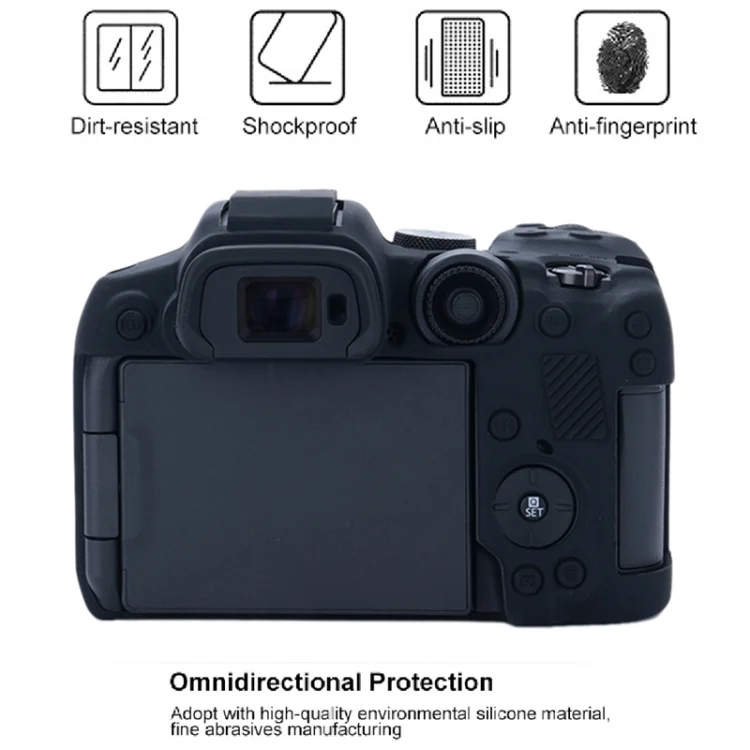 DCA2109B_2.webp For Canon EOS R7 Soft Silicone Protective Case - Image 3