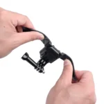 RUIGPRO Action Camera Phone Helmet Mount Kit with J-Hook Buckle & Metal Phone Clamp & Adapter - Image 5