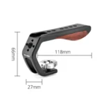 YELANGU LW-B01-3 Handheld Video Stabilizer Top Handle with Cold Shoes for LW-B01 Cage - Image 2