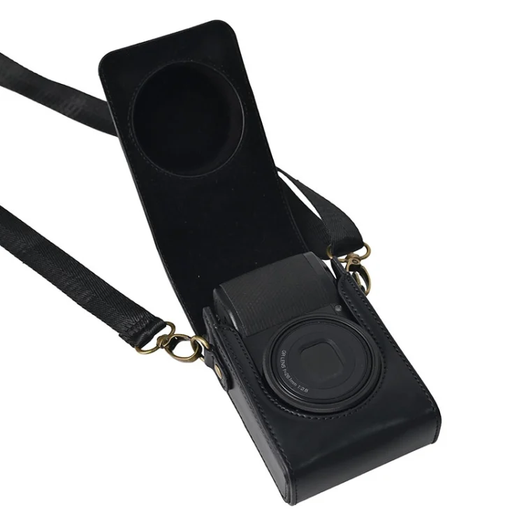 DCA2151B_3.webp Full Body Camera PU Leather Case Bag with Strap for Ricoh GR / GRII / GRIII, Casio ZR1200 / ZR1500/ ZR2000/ ZR3500, ZR3600 / ZR3700 / ZR5500 - Image 5