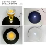25cm LED Light Electric Rotating Display Stand Turntable - Image 8