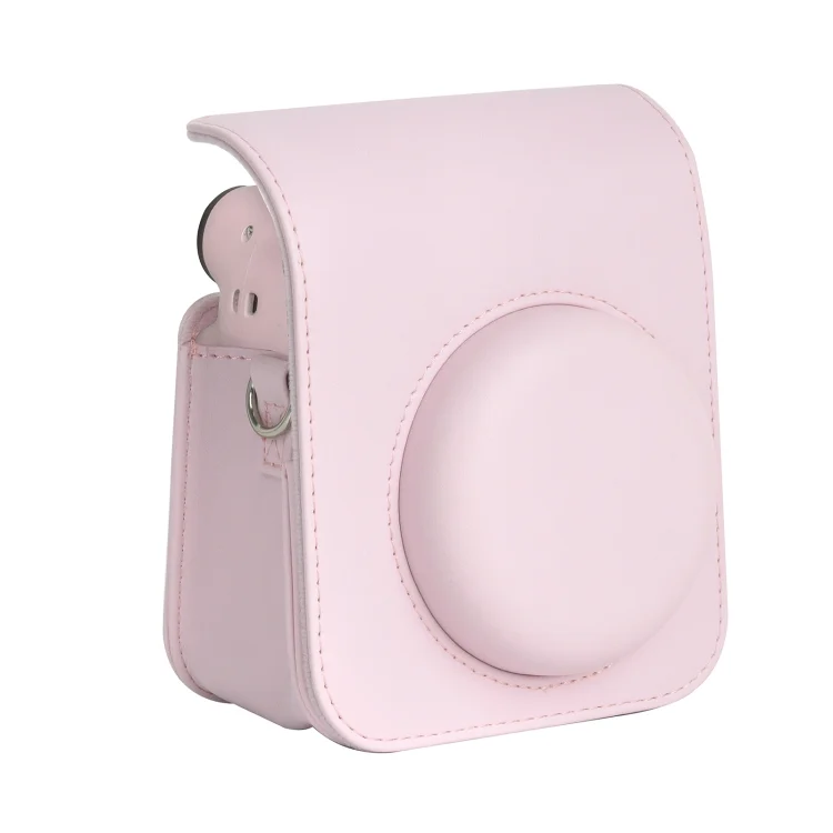 DCA2161F_1.webp For FUJIFILM instax mini 12 Full Body Leather Case Camera Bag with Strap - Image 4