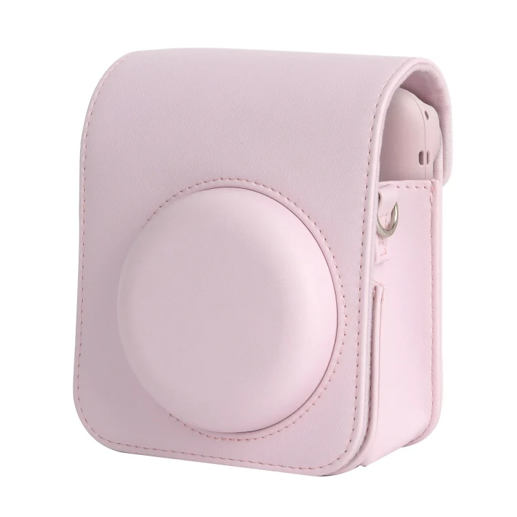 DCA2161F_3.webp For FUJIFILM instax mini 12 Full Body Leather Case Camera Bag with Strap - Image 6