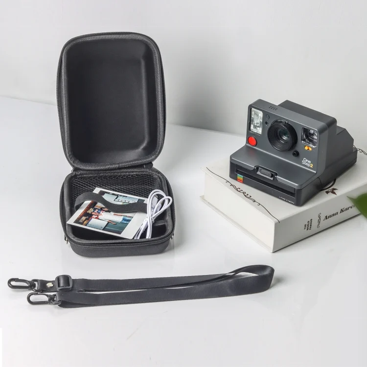 DCA2163B_4.webp For Polaroid One Step 2 / NOW EVA Camera Case Shockproof Camera Storage Bag - Image 5