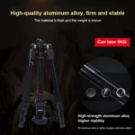 TRIOPO Oubao A-208S Adjustable Portable  Aluminum Alloy Tripod with Ball Head for SLR Camera - Image 12
