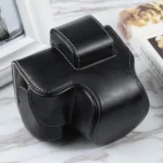 For Nikon Z50 / Z30 Camera Full Body Magnetic Leather Camera Case Bag with Strap