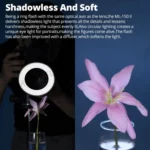 Godox ML-150II On-camera Macro Ring Flash Light with 8 Different Size Adapter Rings - Image 6