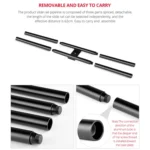 YELANGU YLG0119A 60cm Splicing Slide Rail Track + Trolley Rail Buckle for SLR Cameras / Video Cameras - Image 7